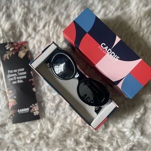 Brand New Caddis Progressive Sun Readers Sunglasses 1.5 Black Quant 64